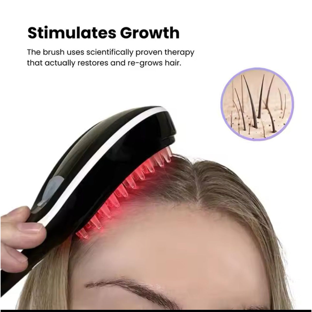 LED Hair Brush