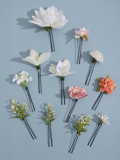 12pcs Elegant Hair Pins Set