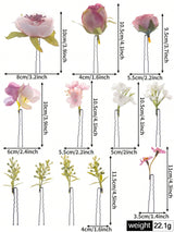 12pcs Minimalist Hair Clips Set