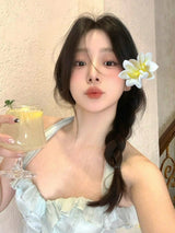 4pc Flower Hair Clip Set