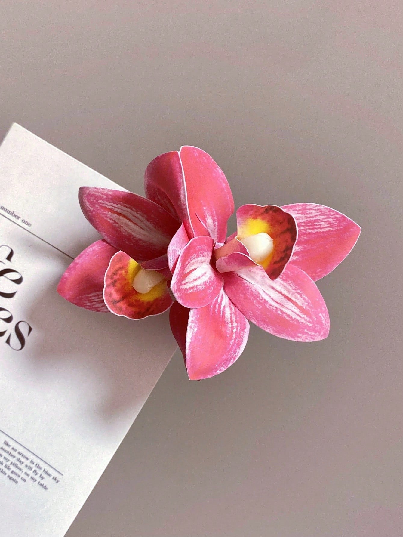 4pc Flower Hair Clip Set