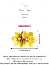4pc Flower Hair Clip Set