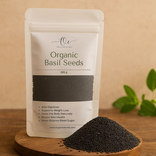 Basil Seeds (Tukh Malanga) 100g for Healthy Digestion and Weight Management