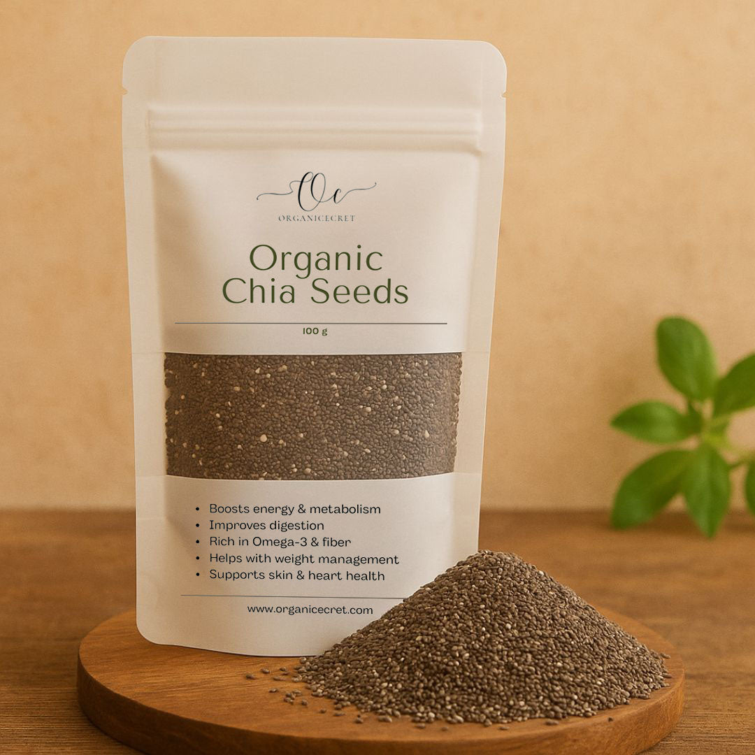 Buy Chia Seeds 100g for a Healthy Lifestyle | Organic and Natural