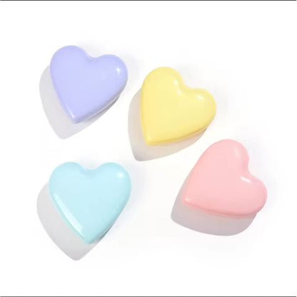 Heart Pocket Hair Brush with Mirror