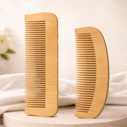 Wooden Hair Comb – Anti-Breakage