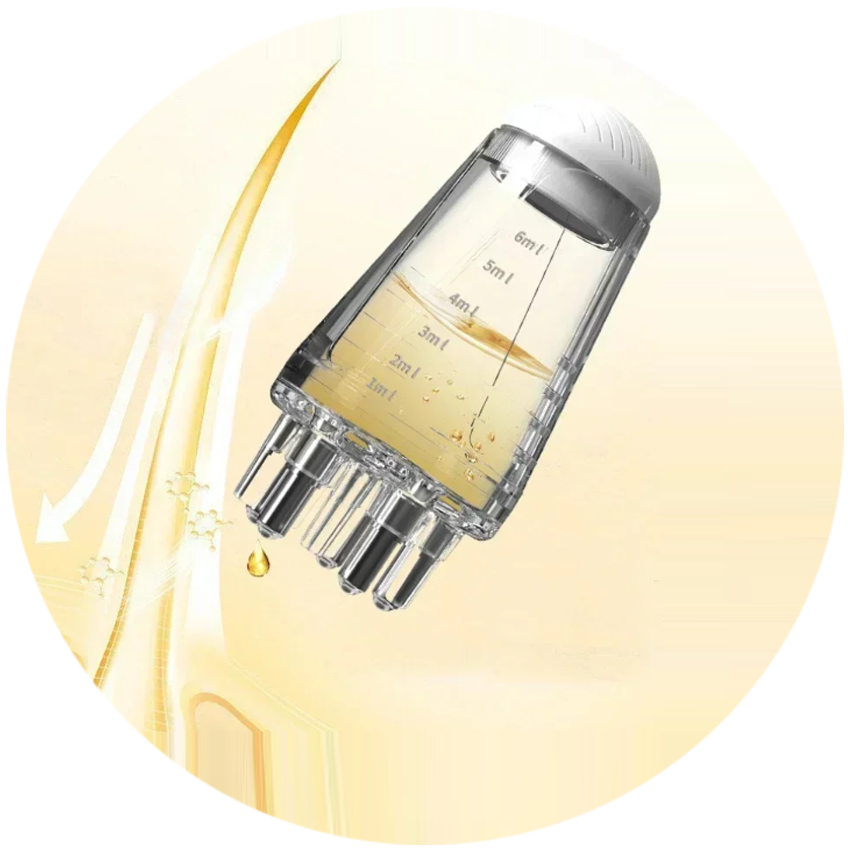 Easy-to-Use Oil Applicator for Even Scalp Coverage & Nourishment – Ideal for Hair Growth & Deep Hydration | Organic Cecret