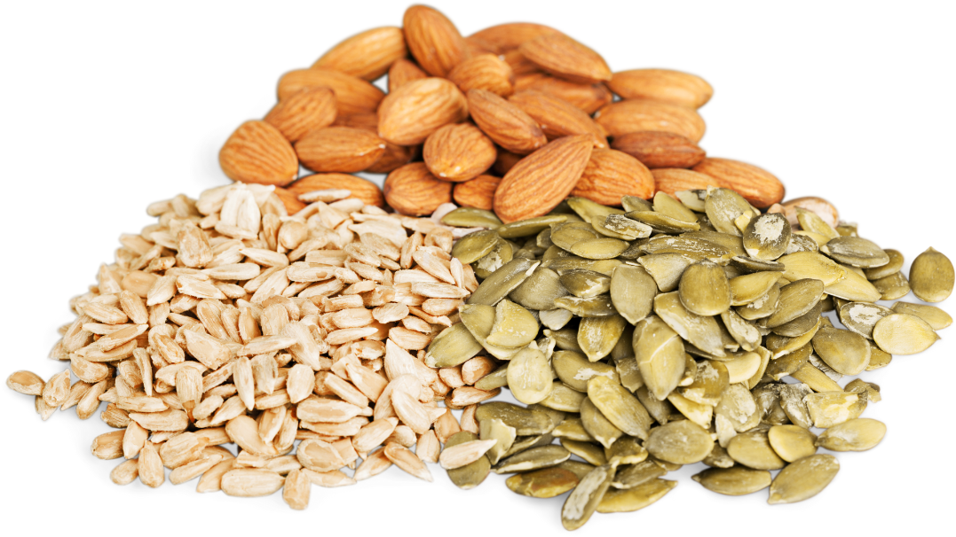 Discover a range of high-quality nuts and seeds packed with essential nutrients for a healthy and balanced lifestyle. Whether you're looking for a boost in energy, heart health, or digestive benefits, our collection has something for everyone. From chia seeds to almonds and flax seeds, nourish your body with the goodness of nature.