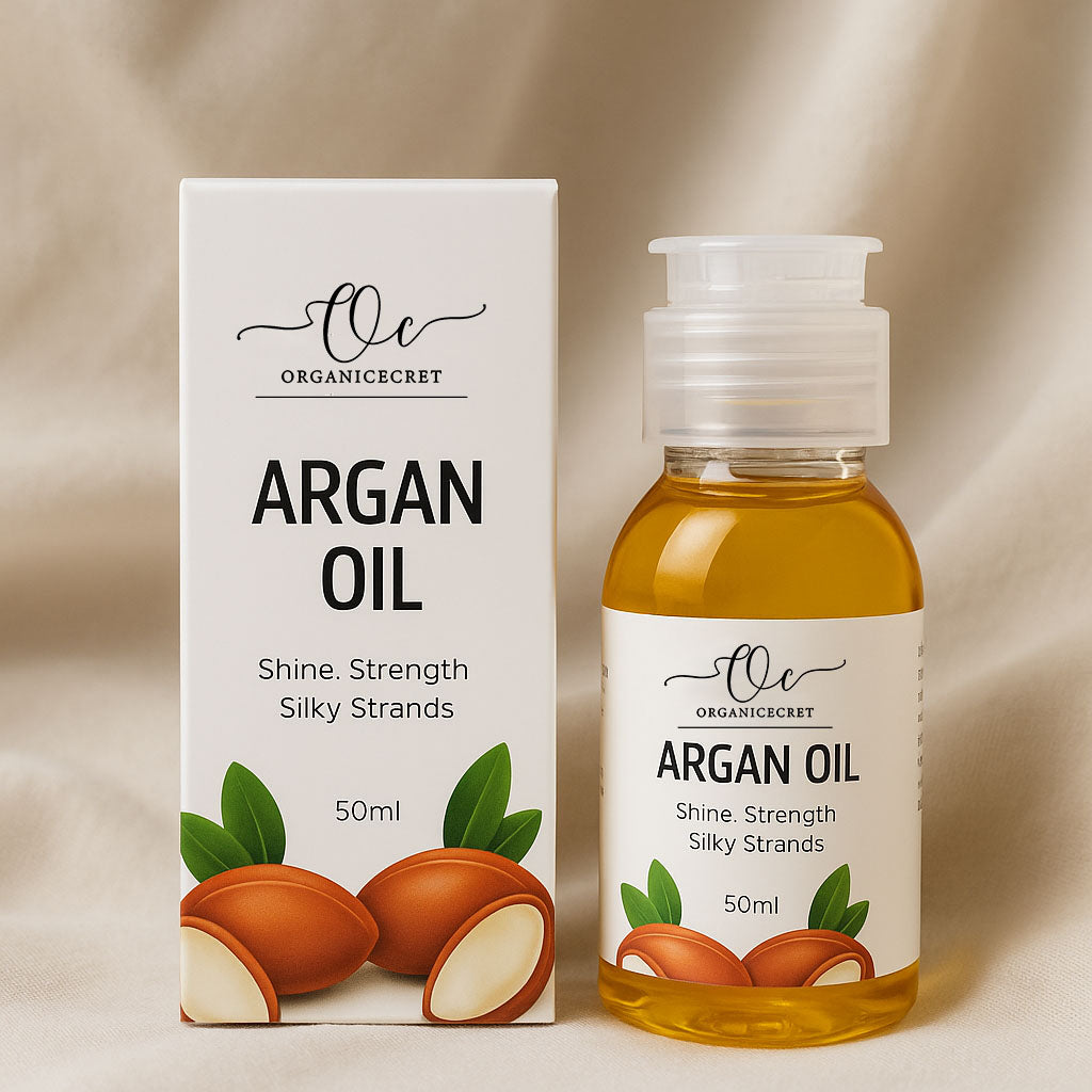 Oil Elixir Set – 5 organic oils for hair growth, shine, and nourishment
