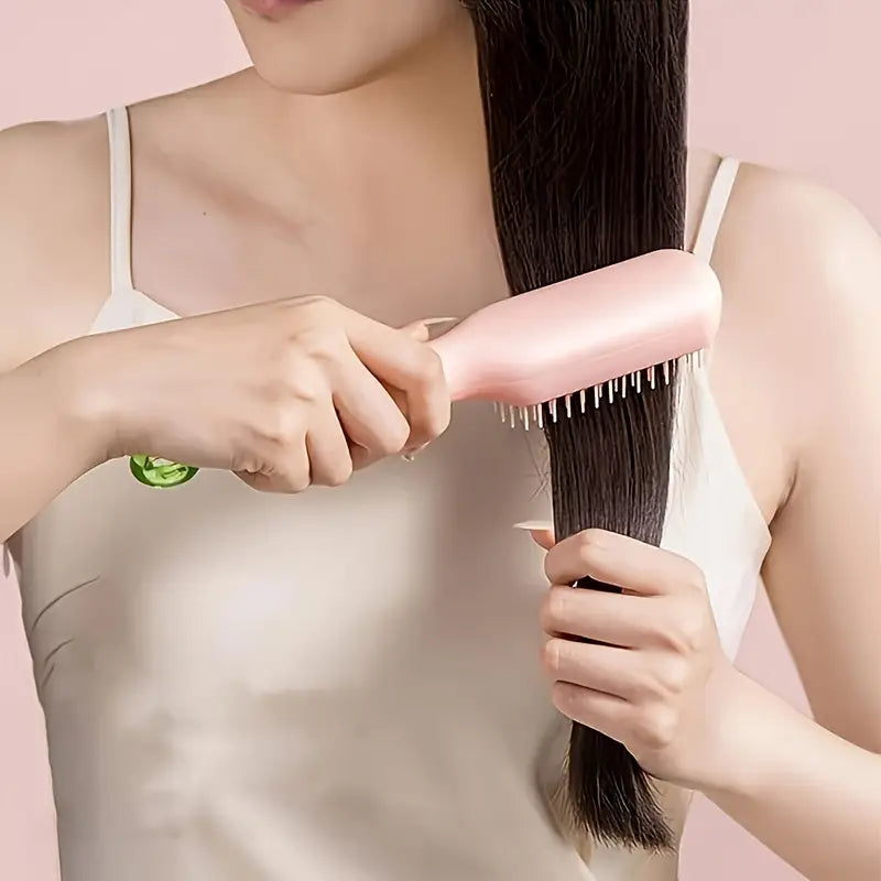 Self-Cleaning Anti-Static Hairbrush – Organic Cecret